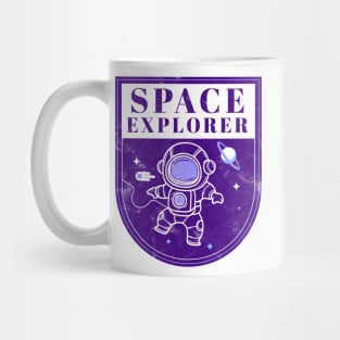 Space Explorer vintage style Mug